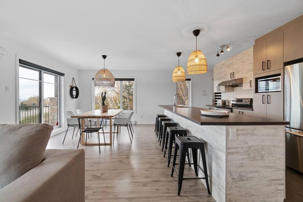 Appartement INITIAL - BOHO - Mont-Sainte-Anne à Beaupré Extérieur photo